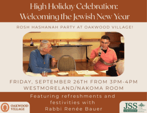 Rosh Hashanah Party at Oakwood Village @ Oakwood West - Westmoreland Room