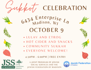 JSS / JFM Sukkot Celebration @ JFM Main Office